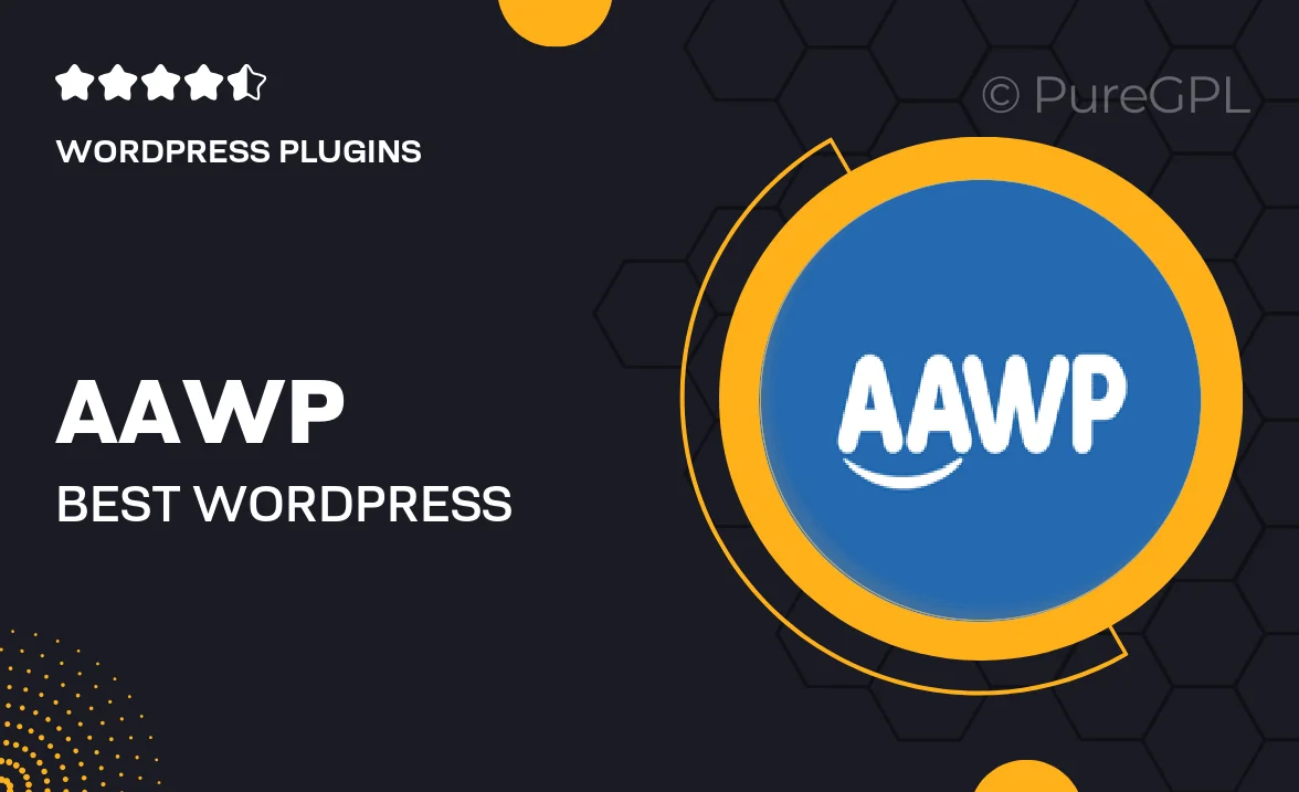 AAWP – Best WordPress Plugin for Amazon Affiliates