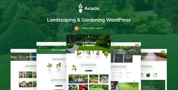 acacio landscape gardening wordpress theme 1