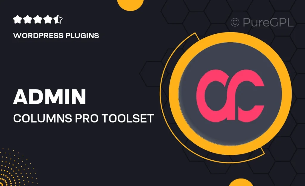 Admin columns pro | Toolset Types add-on 2 Admin columns pro | Toolset Types add-on