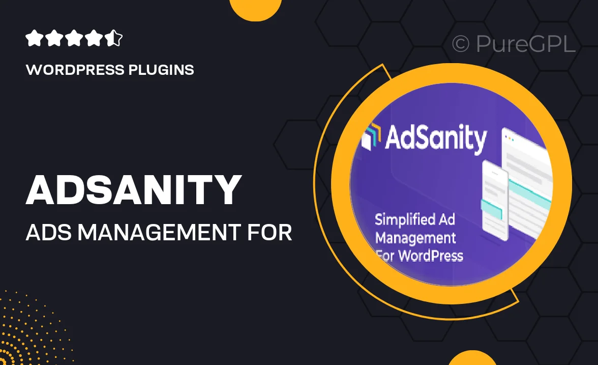 AdSanity – Ads Management For WordPress