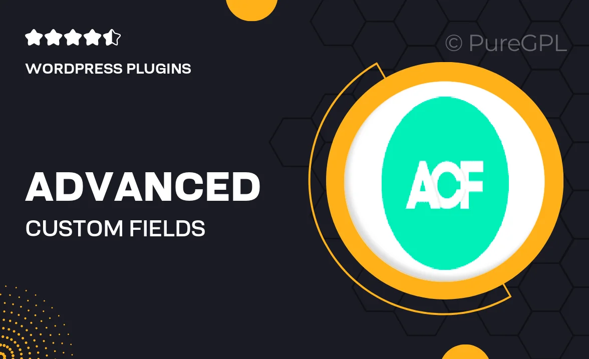 Advanced custom fields | Flexible Content Field