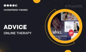 Advice – Online Therapy & Counseling WordPress Theme