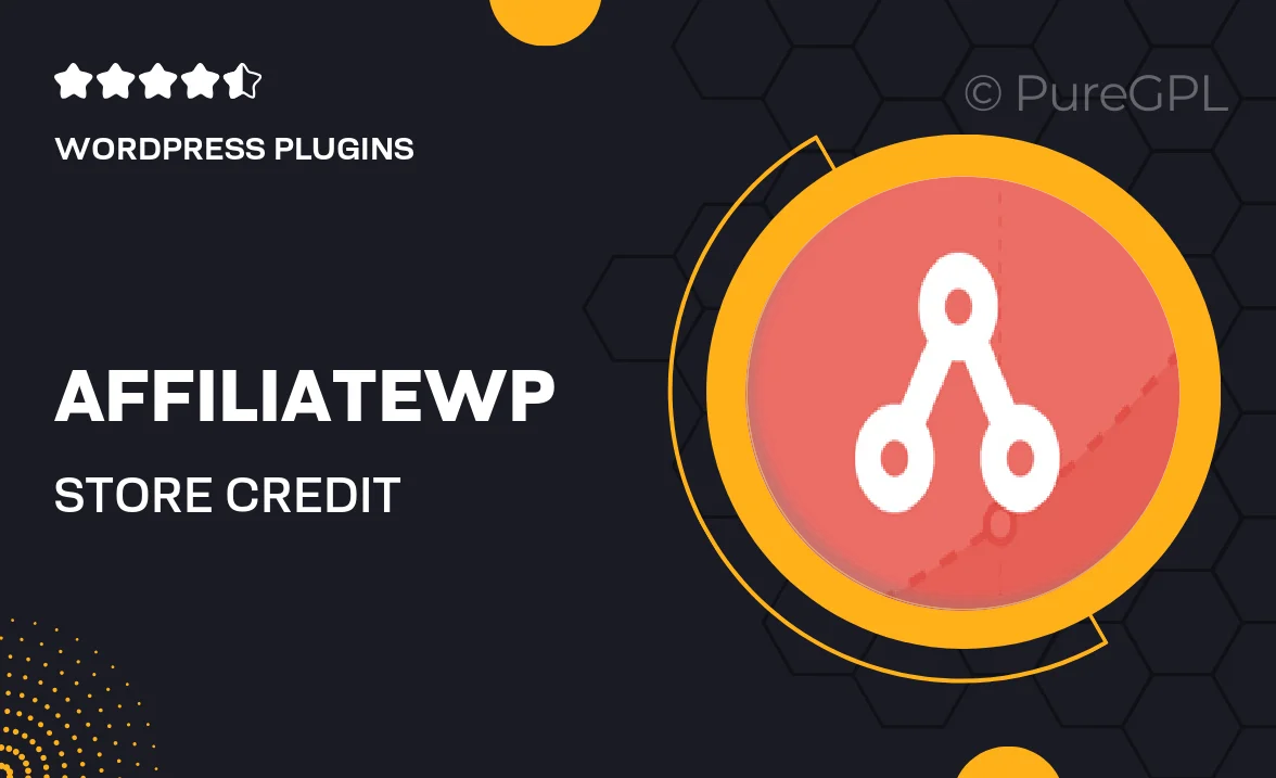 Affiliatewp | Store Credit