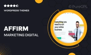 Affirm – Marketing & Digital Agency WordPress Theme