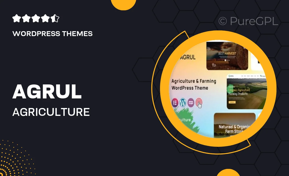 Agrul – Agriculture WordPress Theme