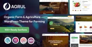 Agrul – Agriculture WordPress Theme