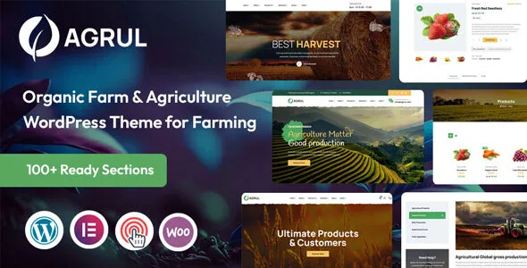 Agrul – Agriculture WordPress Theme