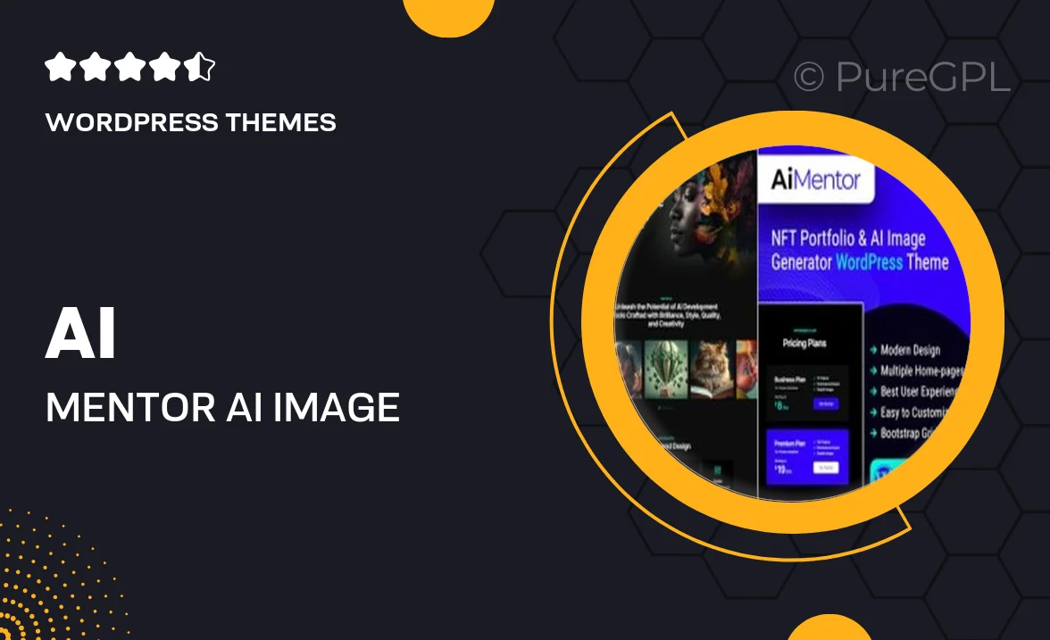 AI Mentor – AI Image Generator WordPress Theme