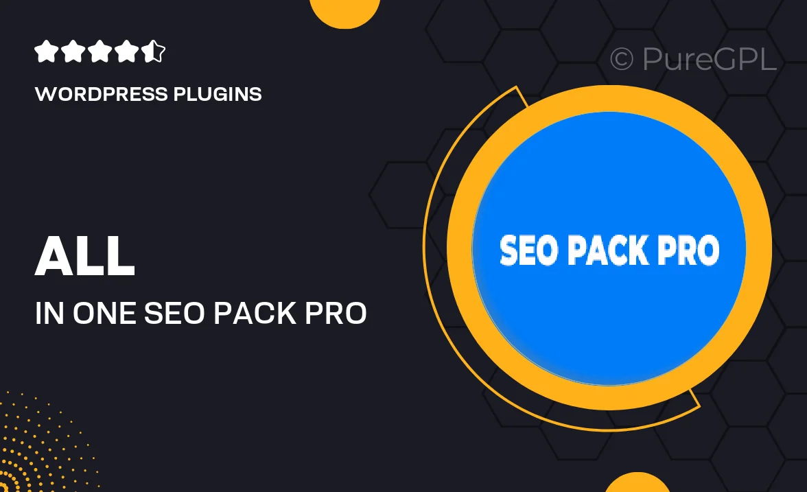All In One SEO Pack PRO