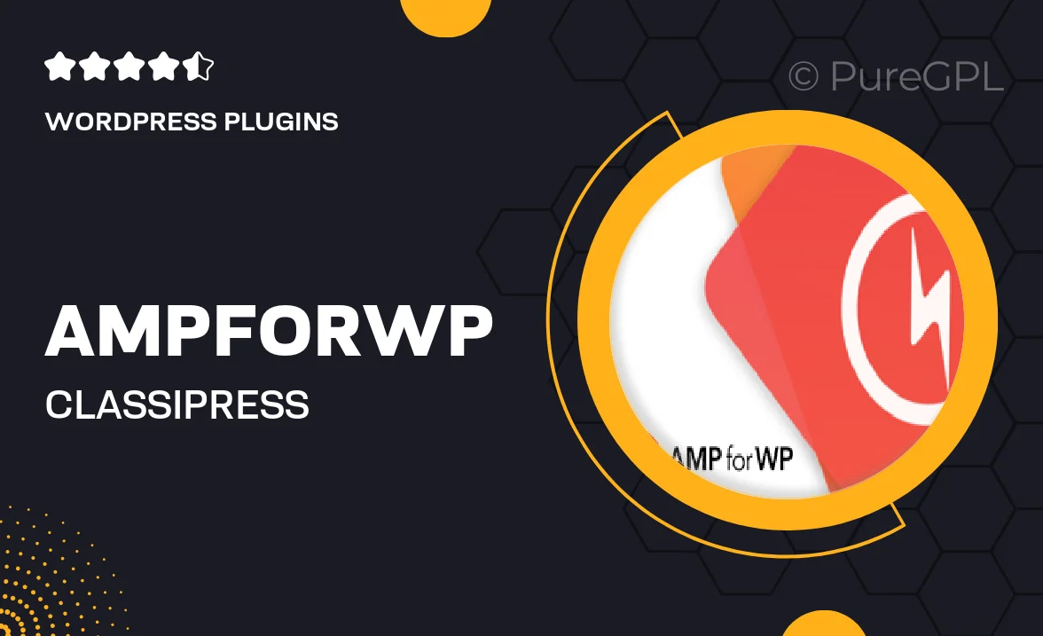 Ampforwp | Classipress