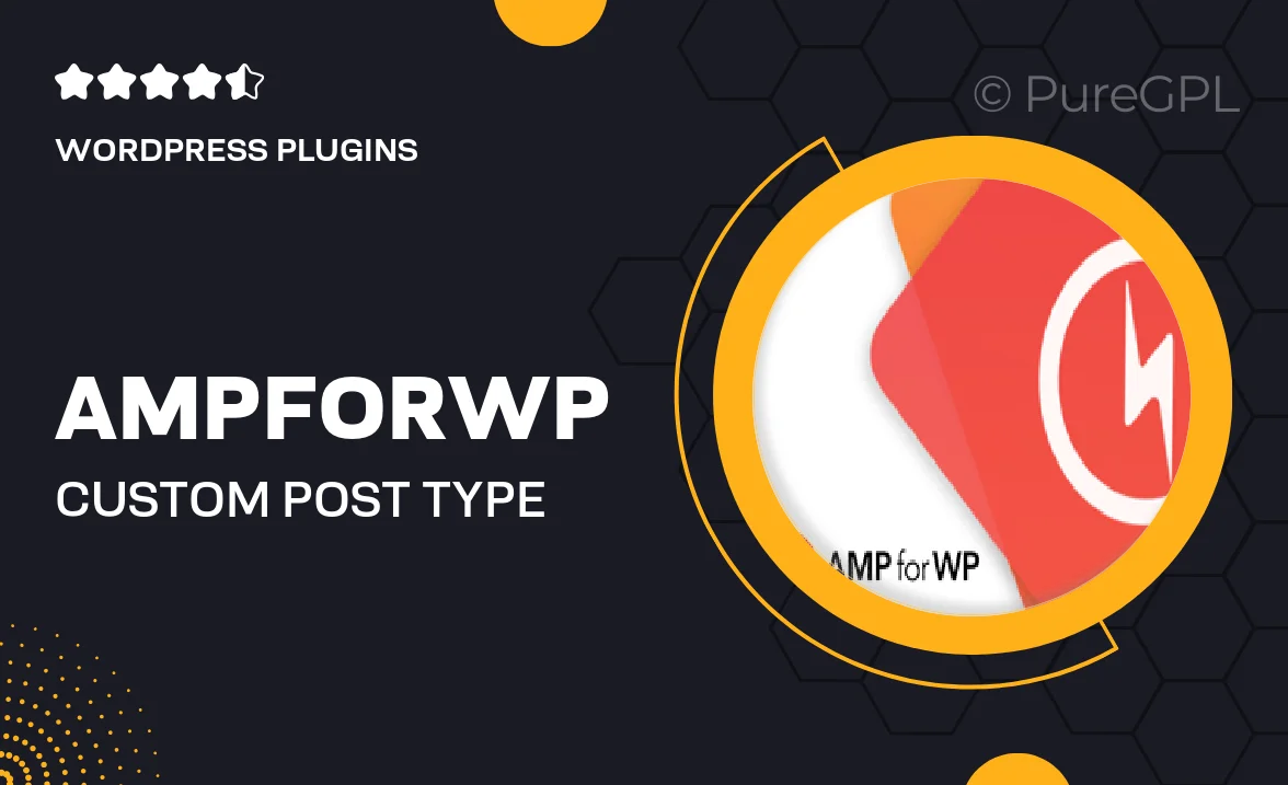 Ampforwp | Custom Post Type