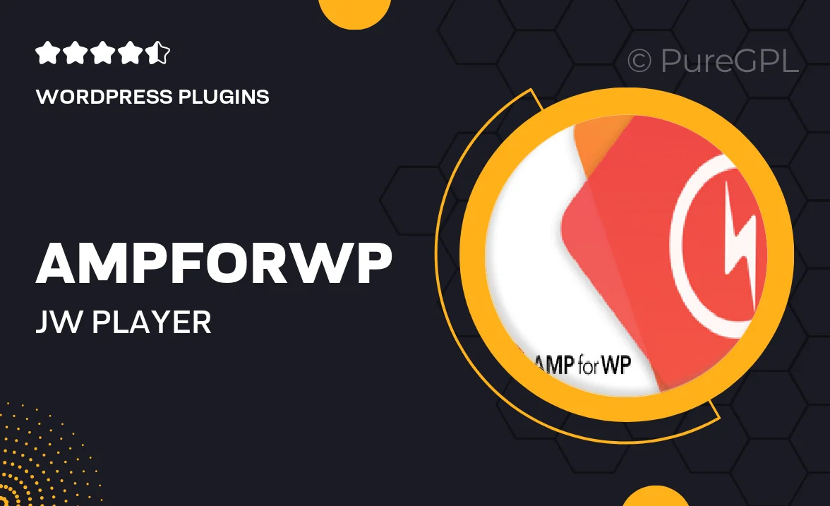 Ampforwp | JW Player Compatibility