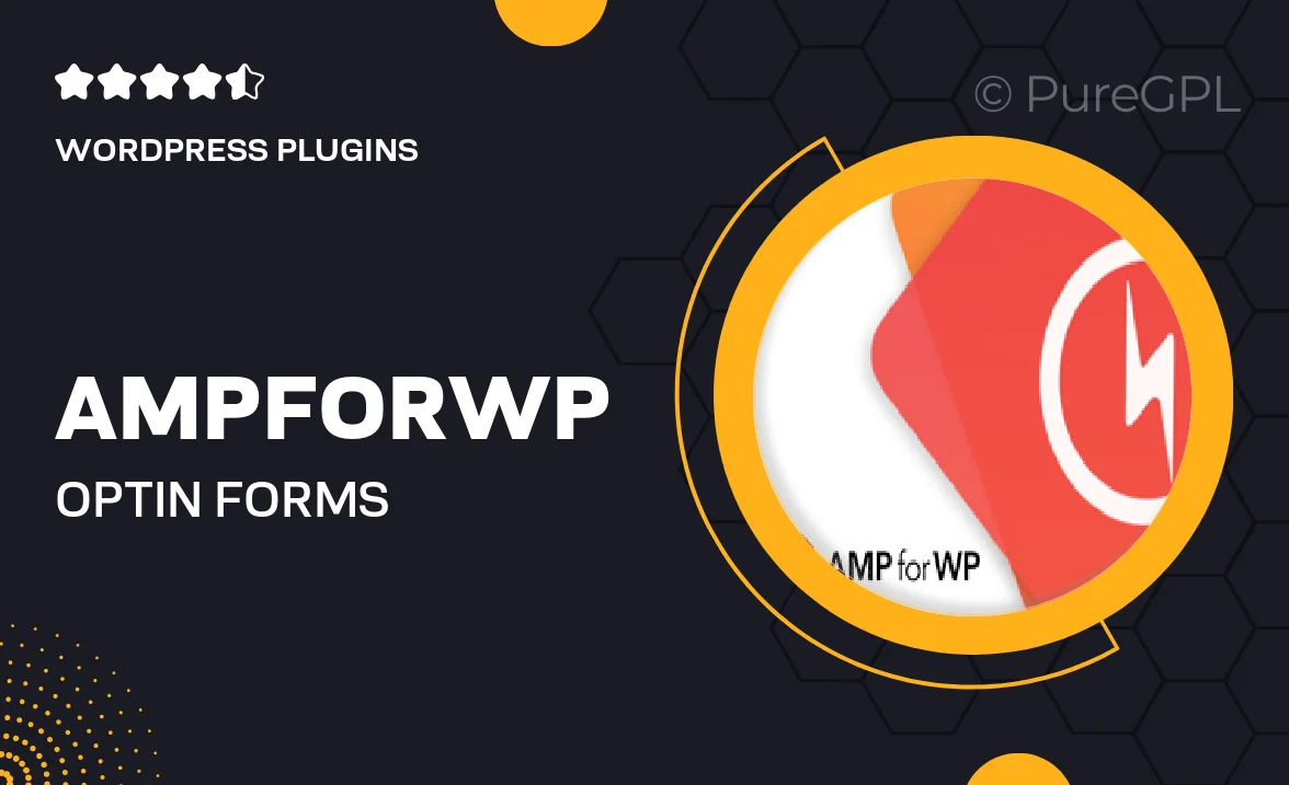 Ampforwp | Opt-in Forms