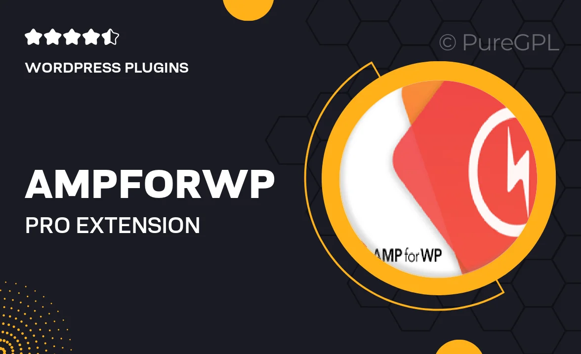Ampforwp | Pro Extension Manager
