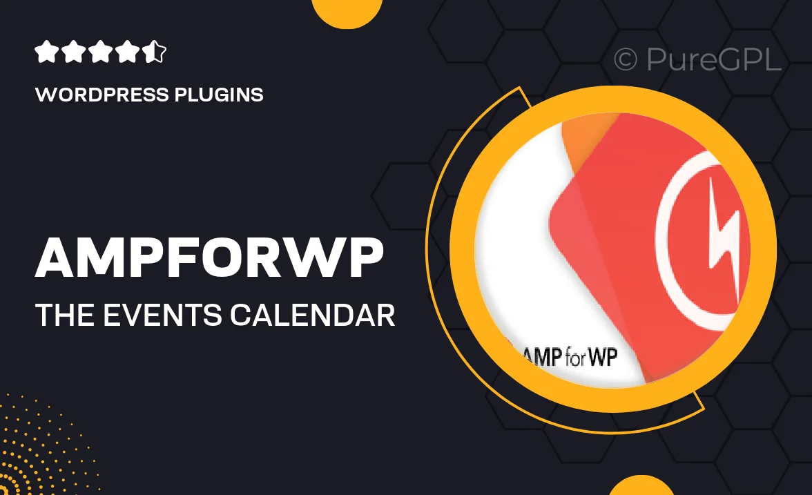 Ampforwp | The Events Calendar