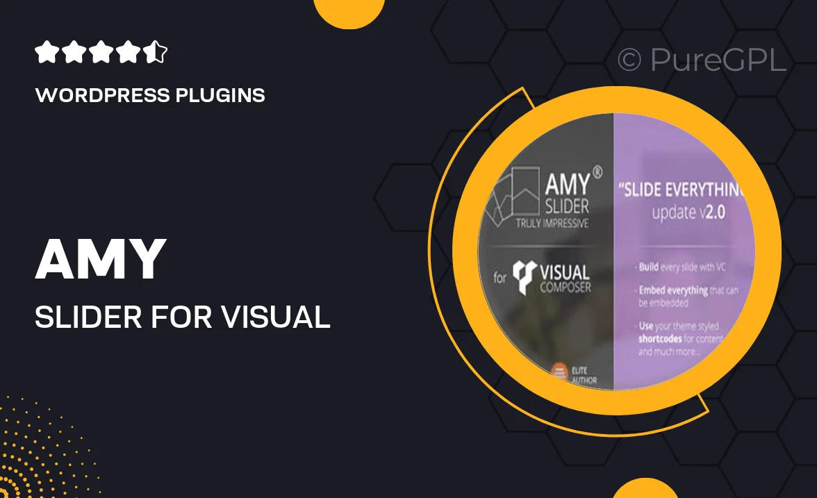 AMY Slider for Visual Composer