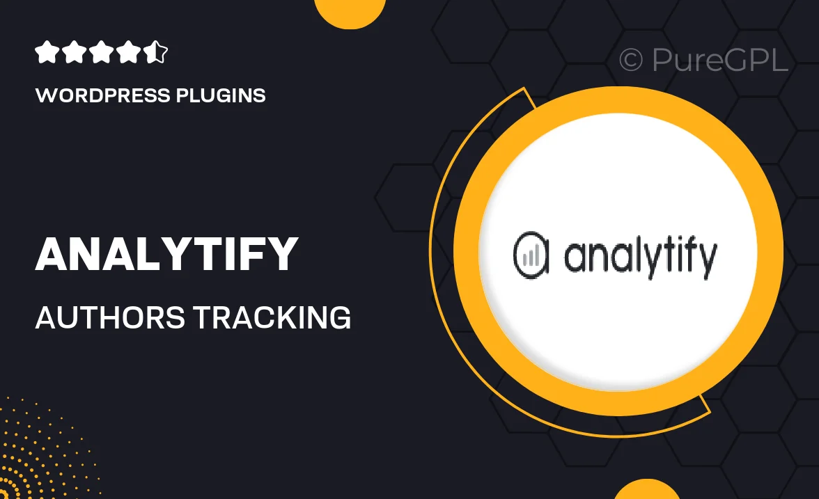 Analytify | Authors Tracking