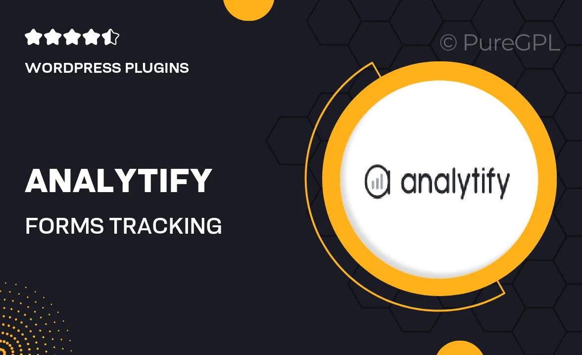 Analytify | Forms Tracking