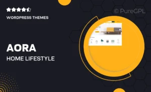 Aora – Home & Lifestyle Elementor WooCommerce Theme