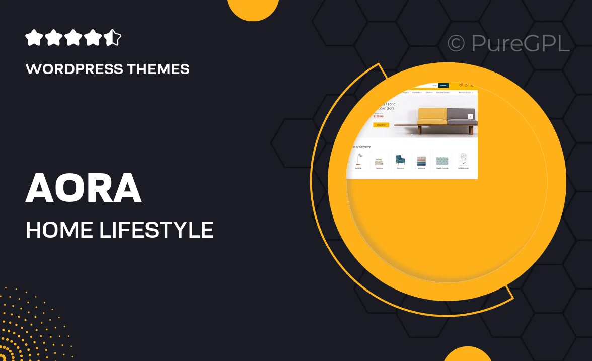 Aora – Home & Lifestyle Elementor WooCommerce Theme