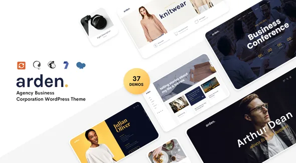 arden agency business corporation wordpress theme 1