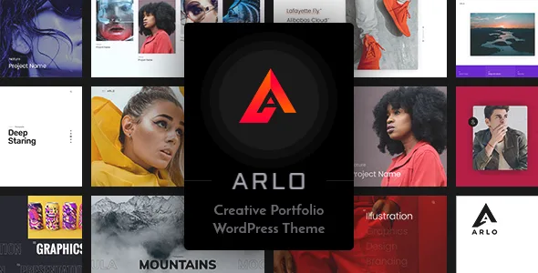 arlo portfolio wordpress theme 1