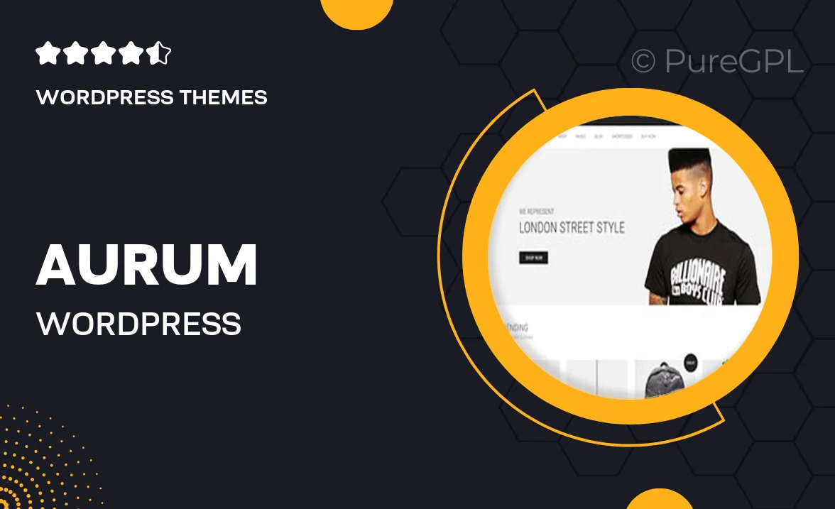 Aurum – WordPress & WooCommerce Shopping Theme