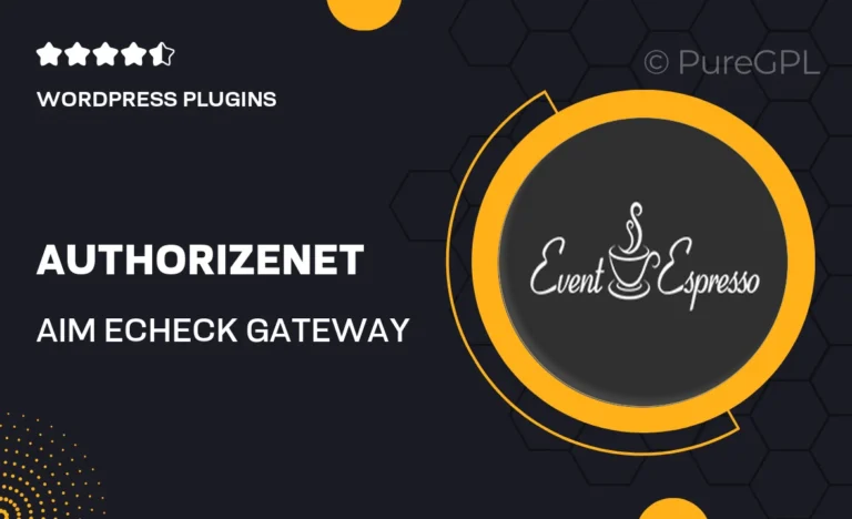 authorize net aim echeck gateway