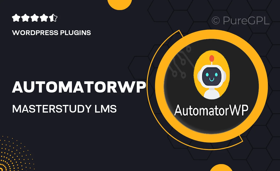Automatorwp | MasterStudy LMS