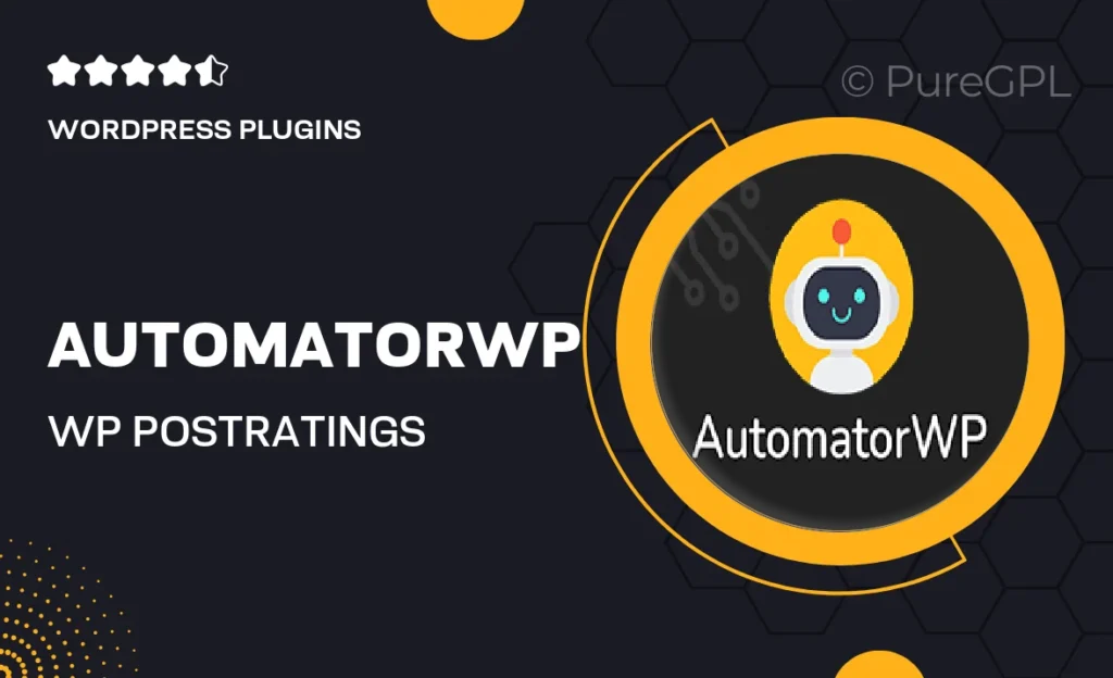 Automatorwp | WP PostRatings 5 Automatorwp | WP PostRatings