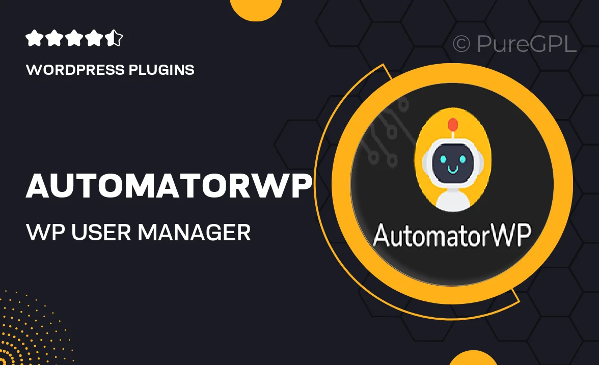 Automatorwp | WP User Manager
