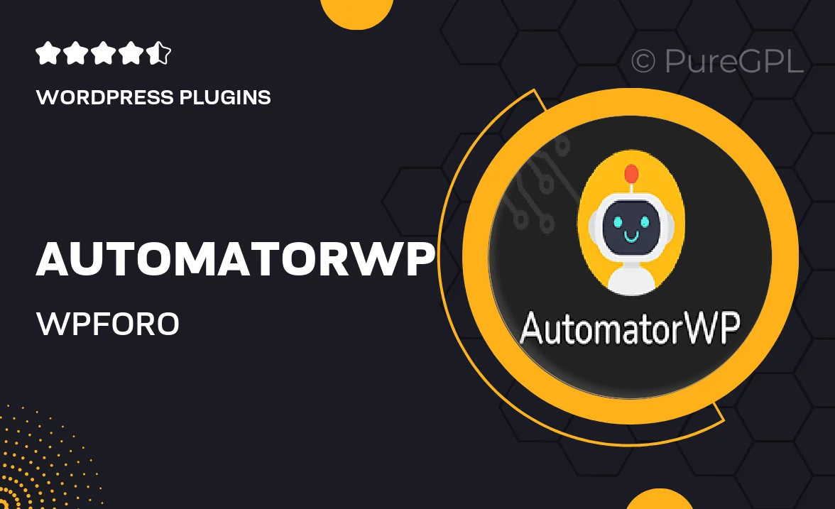 Automatorwp | wpForo