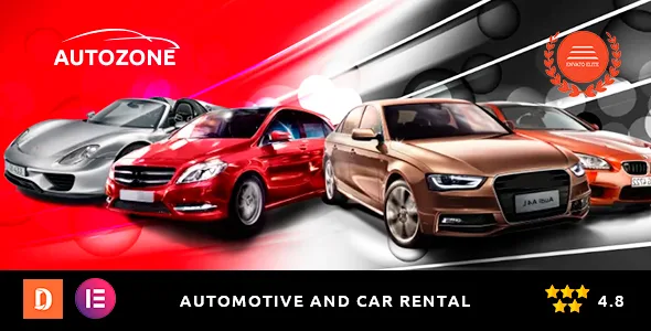 autozone auto dealer car rental theme 1
