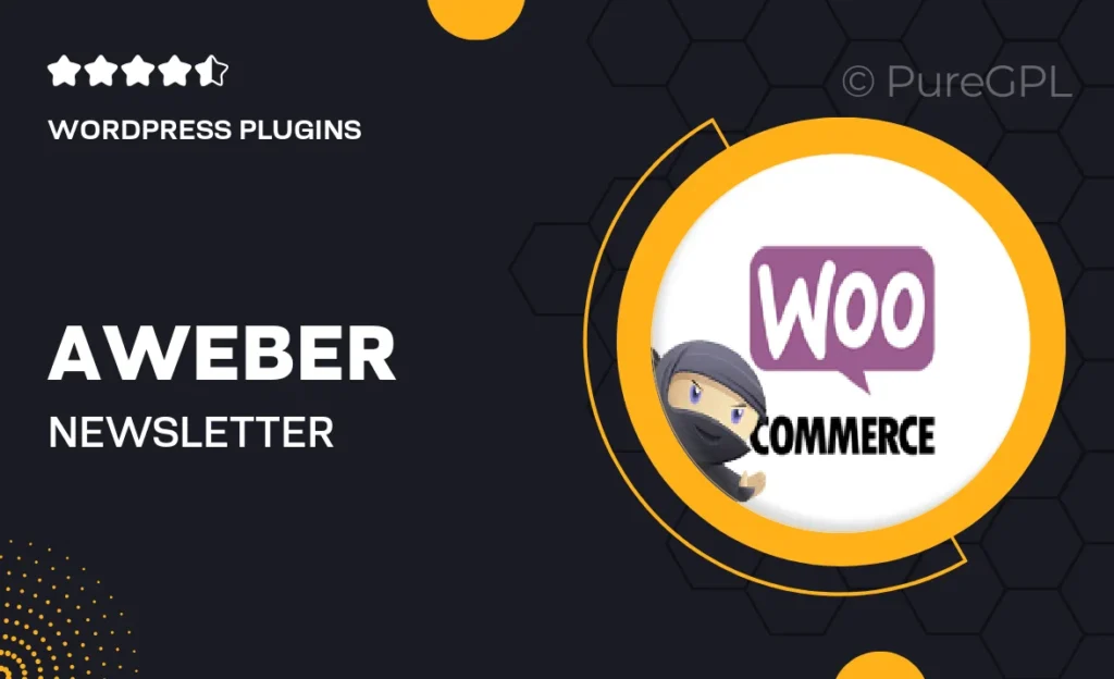 AWeber Newsletter Subscription 7 AWeber Newsletter Subscription