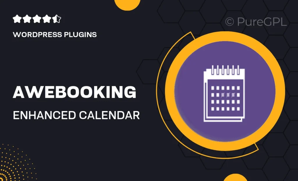 Awebooking | Enhanced Calendar 9 Awebooking | Enhanced Calendar