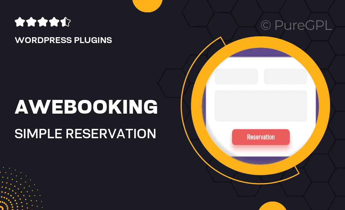 Awebooking | Simple Reservation