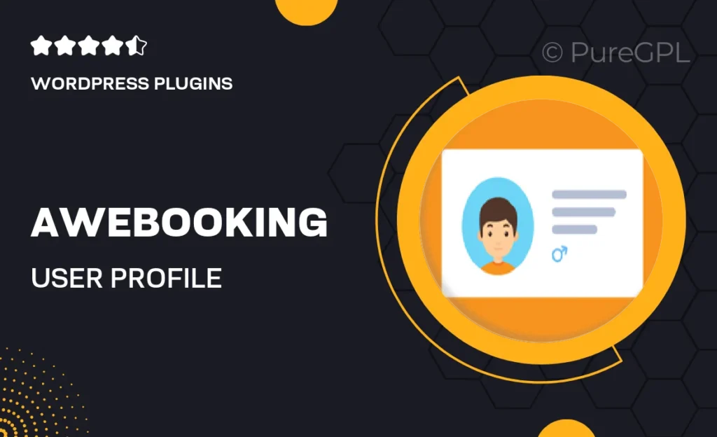 Awebooking | User Profile 8 Awebooking | User Profile
