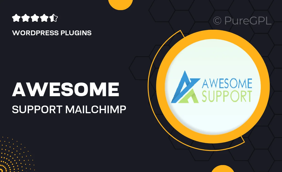 Awesome support | MailChimp