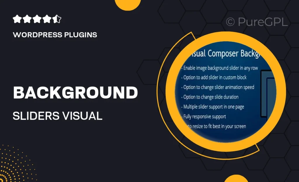 Background Sliders – Visual Composer 31 Background Sliders – Visual Composer