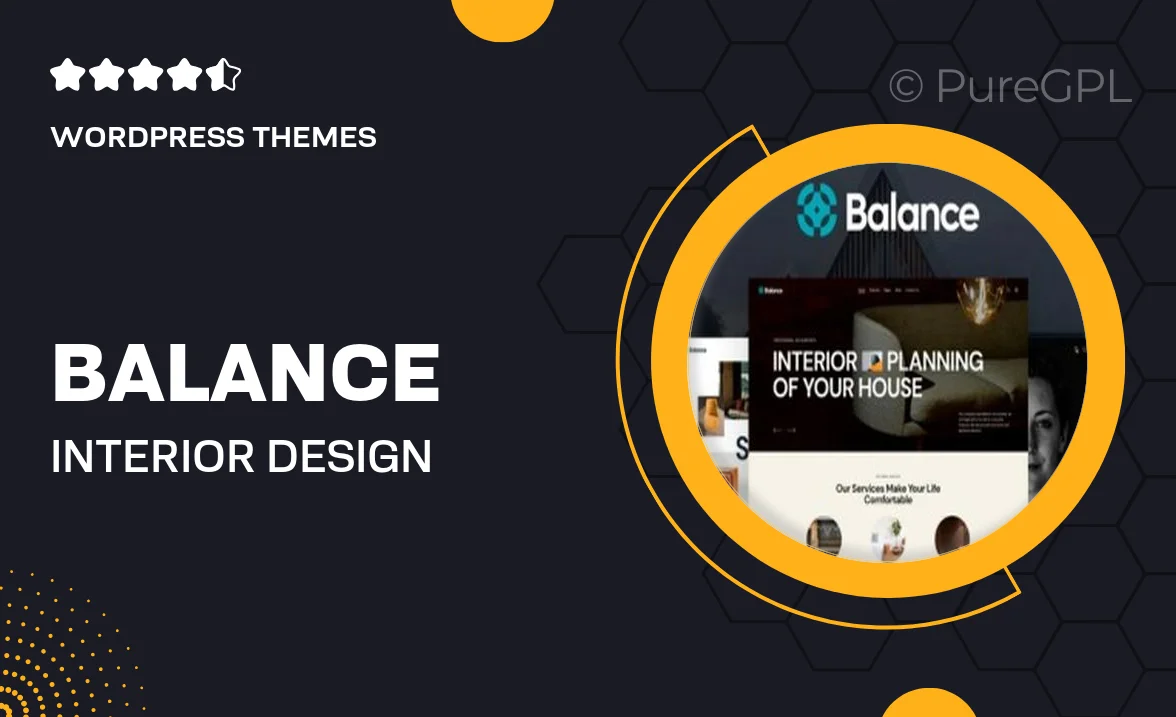Balance – Interior Design WordPress Theme