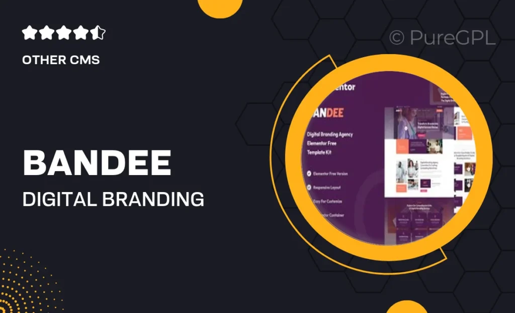 Bandee – Digital Branding Agency Elementor Template Kit 33 Bandee – Digital Branding Agency Elementor Template Kit