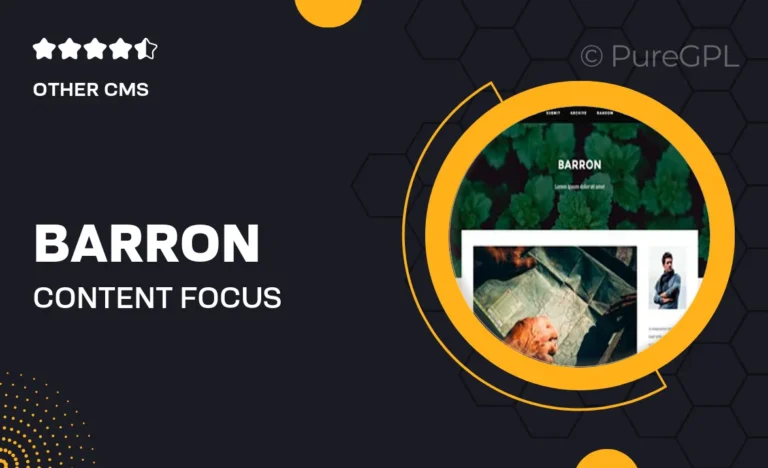 barron content focus tumblr theme