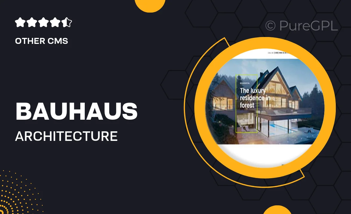 Bauhaus – Architecture & Interior Drupal 10 Theme