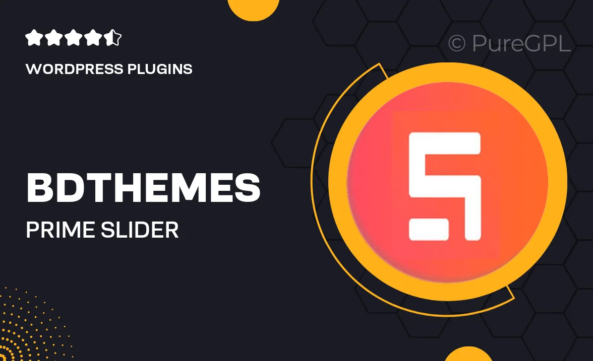 BdThemes | Prime Slider Premium for Elementor
