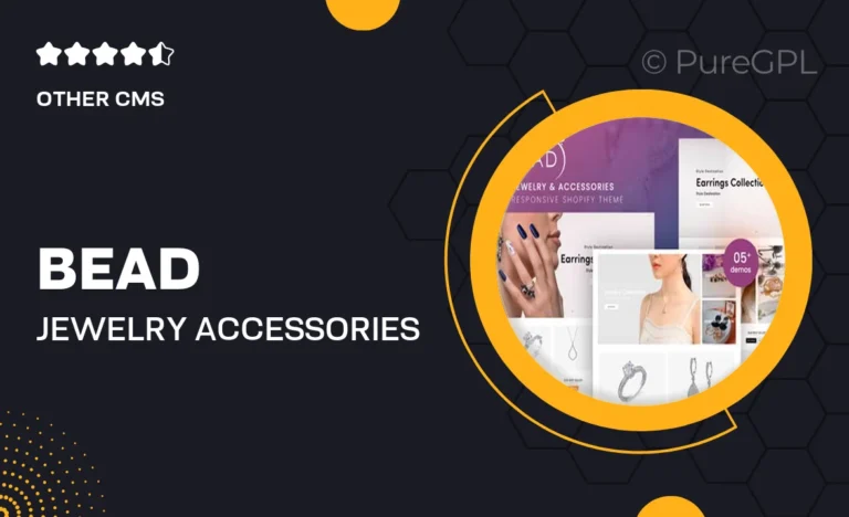 bead jewelry accessories shopify theme