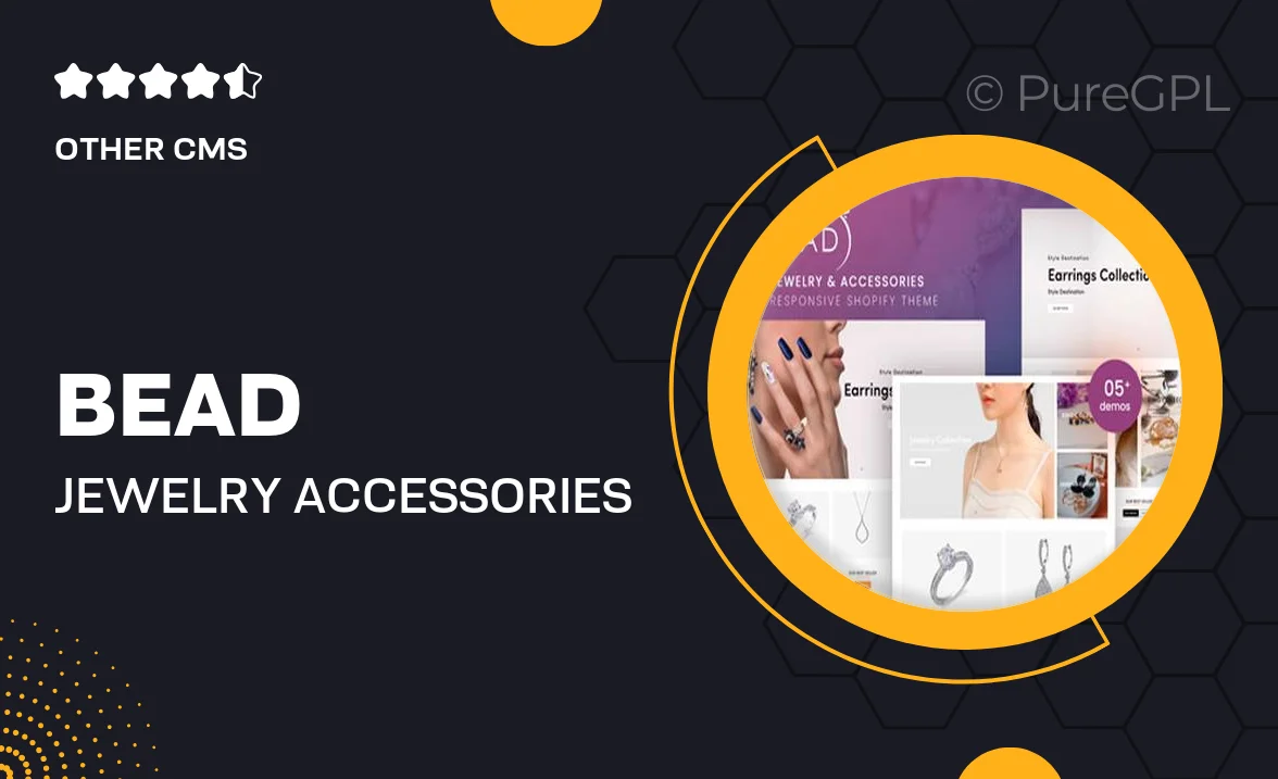 Bead – Jewelry & Accessories Shopify Theme