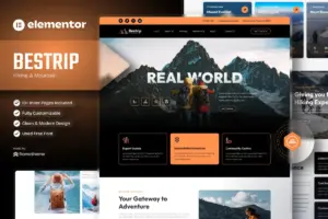 Bestrip – Hiking & Mountain Elementor Template Kit