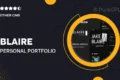 Blaire – Personal Portfolio Elementor Template Kit