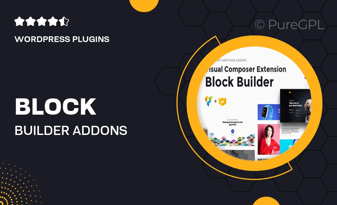 Block Builder + Addons – Visual Composer Extension