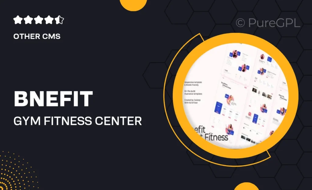 Bnefit – Gym & Fitness Center Elementor Template Kit 49 Bnefit – Gym & Fitness Center Elementor Template Kit